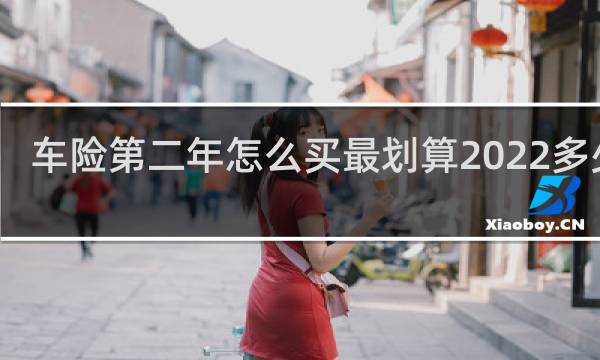 车险第二年怎么买最划算2022多少钱