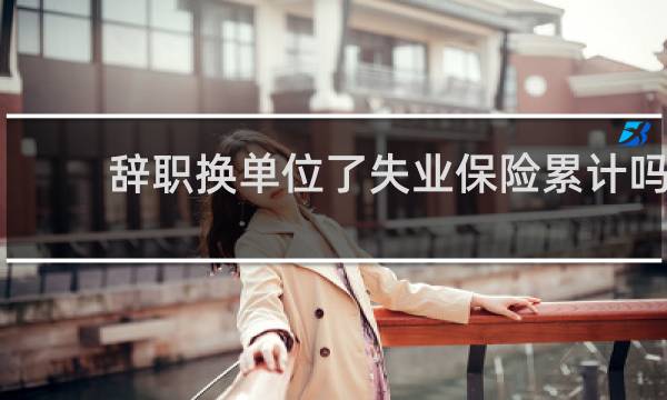 辞职换单位了失业保险累计吗