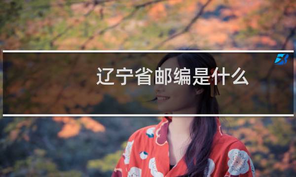 辽宁省邮编是什么