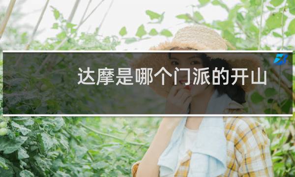 达摩是哪个门派的开山祖师