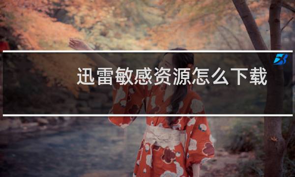 迅雷敏感资源怎么下载（迅雷无法下载敏感资源现象的有效解决办法）图片