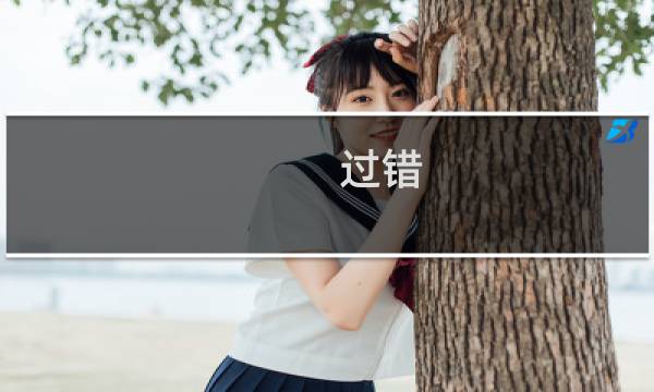 过错（过错）