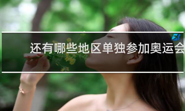 还有哪些地区单独参加奥运会