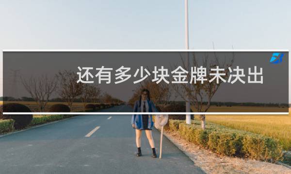还有多少块金牌未决出