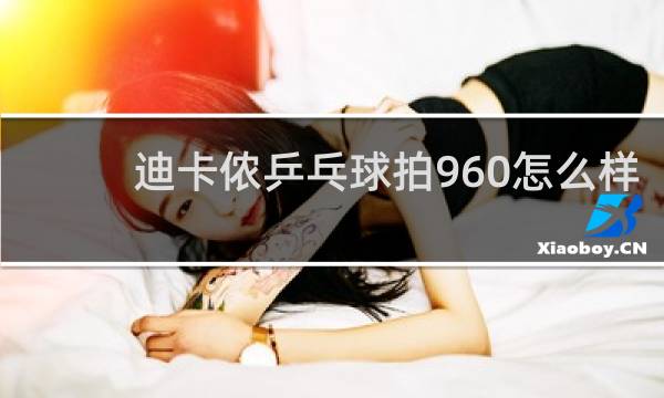 迪卡侬乒乓球拍960怎么样