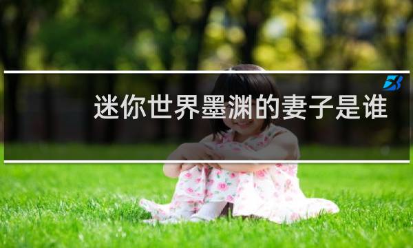 迷你世界墨渊的妻子是谁