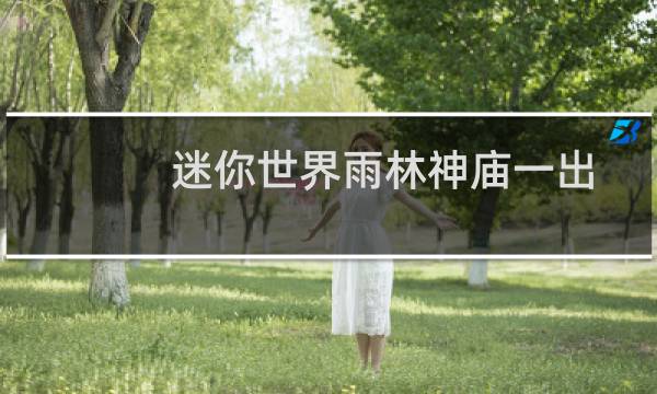 迷你世界雨林神庙一出生地形码是什么（迷你世界雨林神庙地形码分享）图片