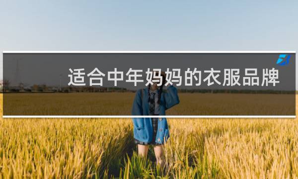 适合中年妈妈的衣服品牌有哪些