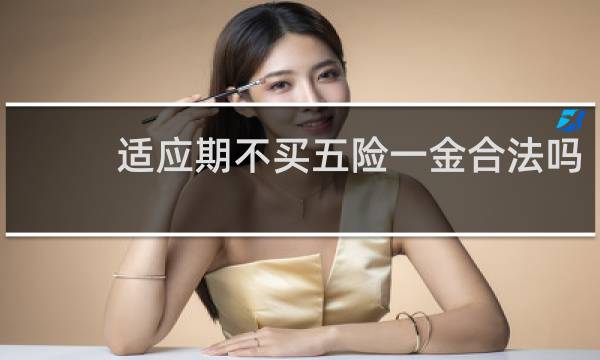 适应期不买五险一金合法吗