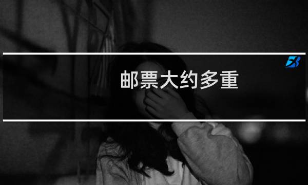 邮票大约多重