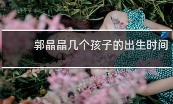 郭晶晶几个孩子的出生时间