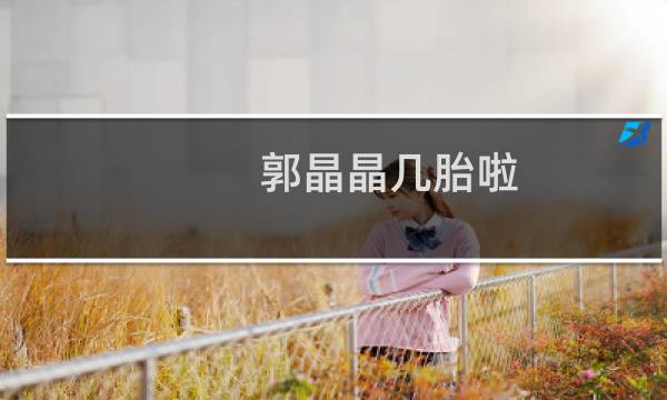 郭晶晶几胎啦