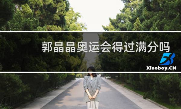 郭晶晶奥运会得过满分吗