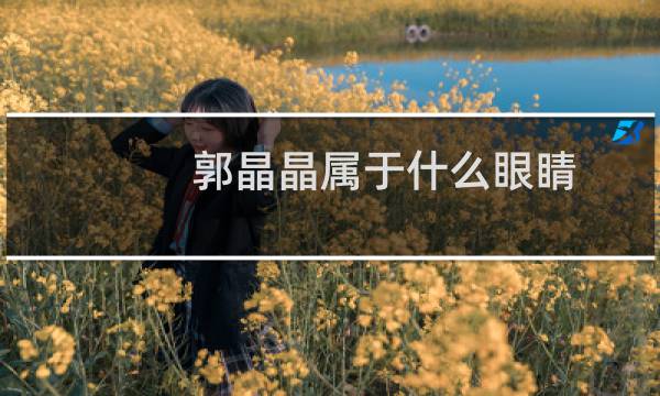 郭晶晶属于什么眼睛