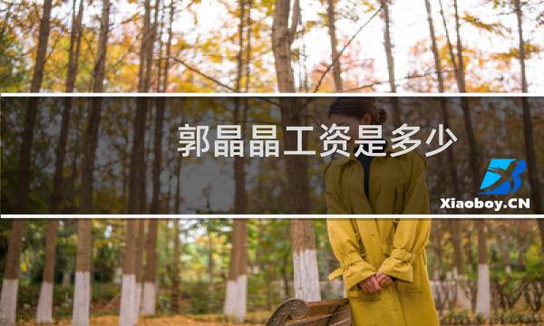 郭晶晶工资是多少