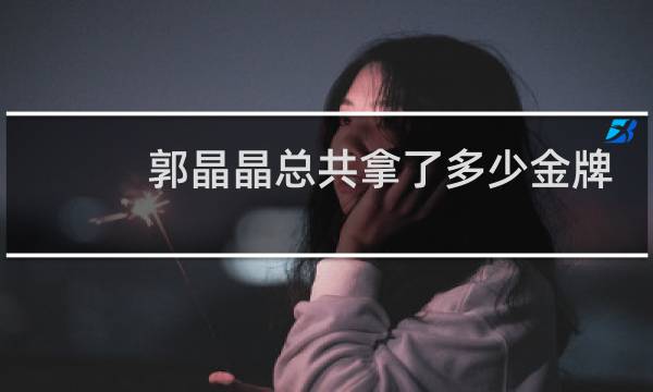 郭晶晶总共拿了多少金牌