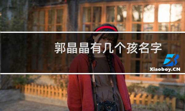郭晶晶有几个孩名字