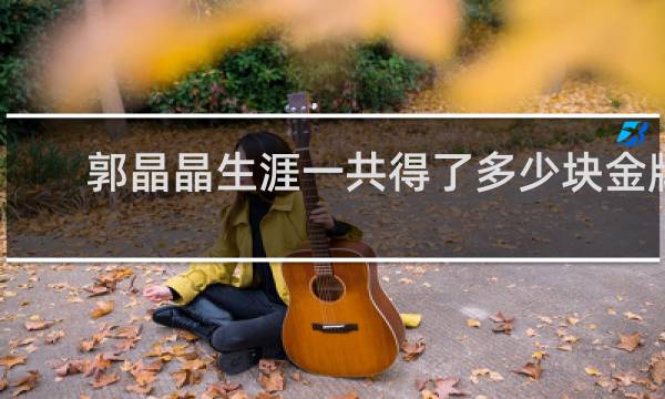 郭晶晶生涯一共得了多少块金牌