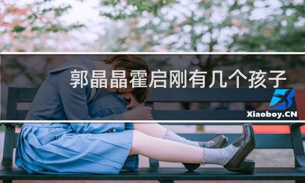 郭晶晶霍启刚有几个孩子