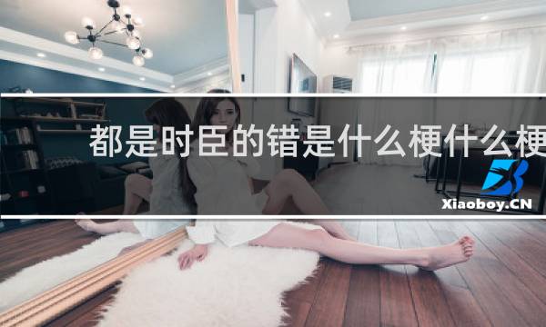 都是时臣的错是什么梗什么梗