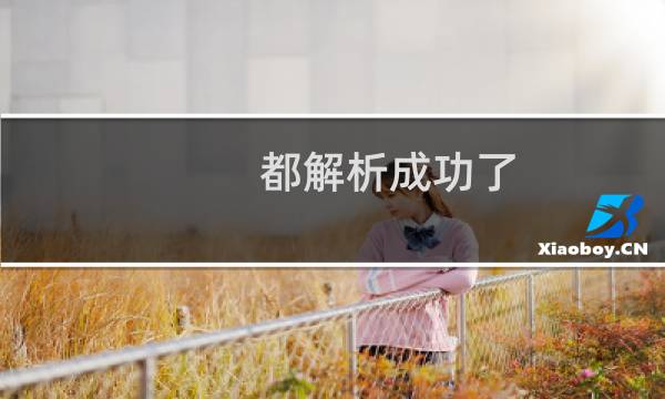 都解析成功了，为什么一下能打开，一下打不开呐？