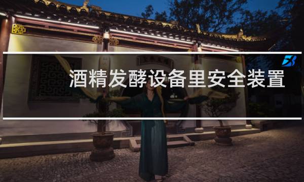 酒精发酵设备里安全装置有哪些