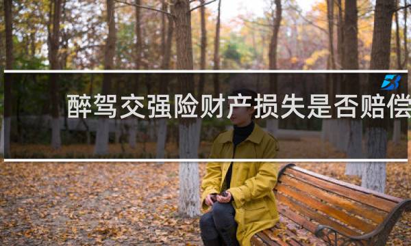 醉驾交强险财产损失是否赔偿