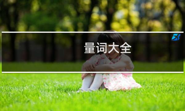 量词大全图片