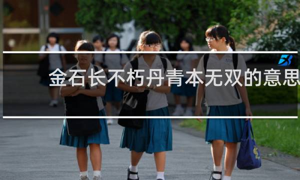 金石长不朽丹青本无双的意思
