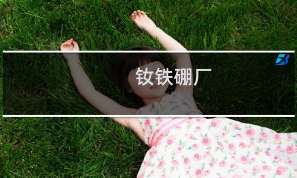 钕铁硼厂