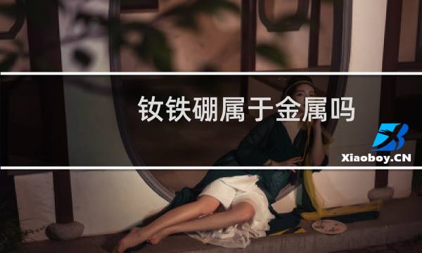 钕铁硼属于金属吗