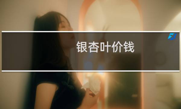 银杏叶价钱