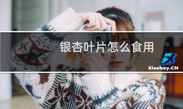 银杏叶片怎么食用