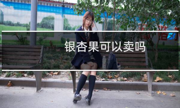 银杏果可以卖吗