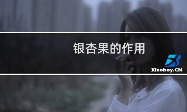 银杏果的作用图片