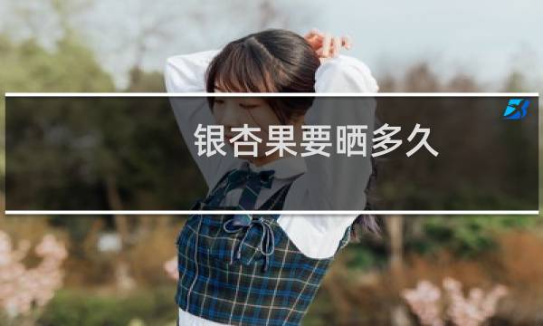 银杏果要晒多久