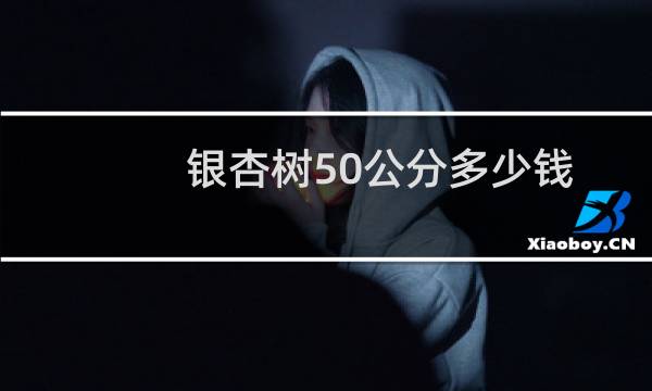 银杏树50公分多少钱