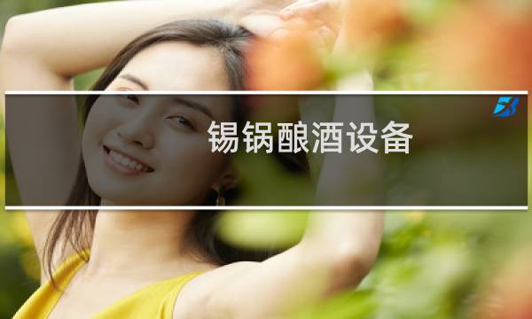 锡锅酿酒设备