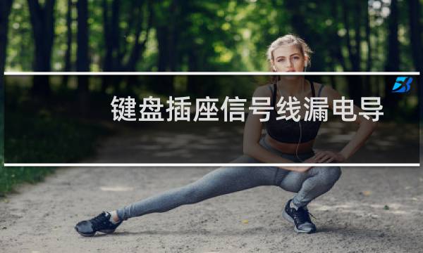 键盘插座信号线漏电导致键盘无效