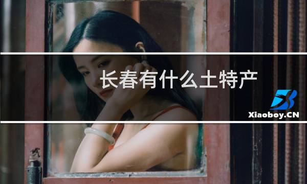 长春有什么土特产图片