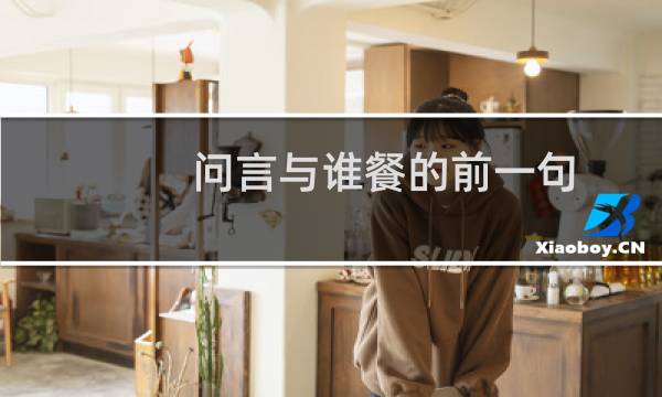 问言与谁餐的前一句（问言与谁餐的上一句是什么）