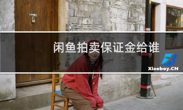 闲鱼拍卖保证金给谁（闲鱼拍卖保证金是什么）图片