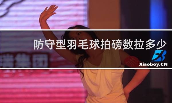 防守型羽毛球拍磅数拉多少