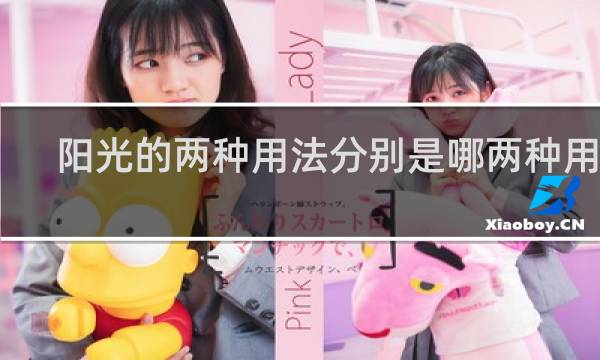 阳光的两种用法分别是哪两种用法