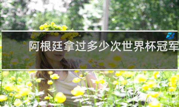 阿根廷拿过多少次世界杯冠军