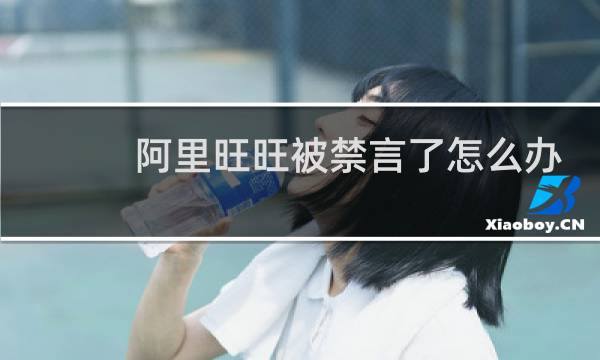 阿里旺旺被禁言了怎么办