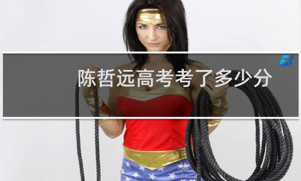 陈哲远高考考了多少分