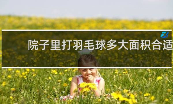 院子里打羽毛球多大面积合适