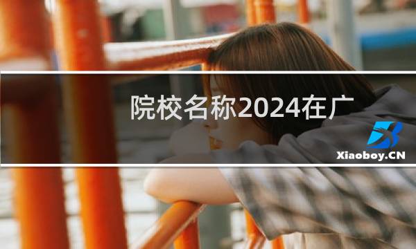 院校名称2024在广东最低多少分
