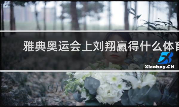雅典奥运会上刘翔赢得什么体育项目的金牌